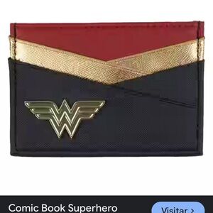 New DC Red and Blue Card Holder